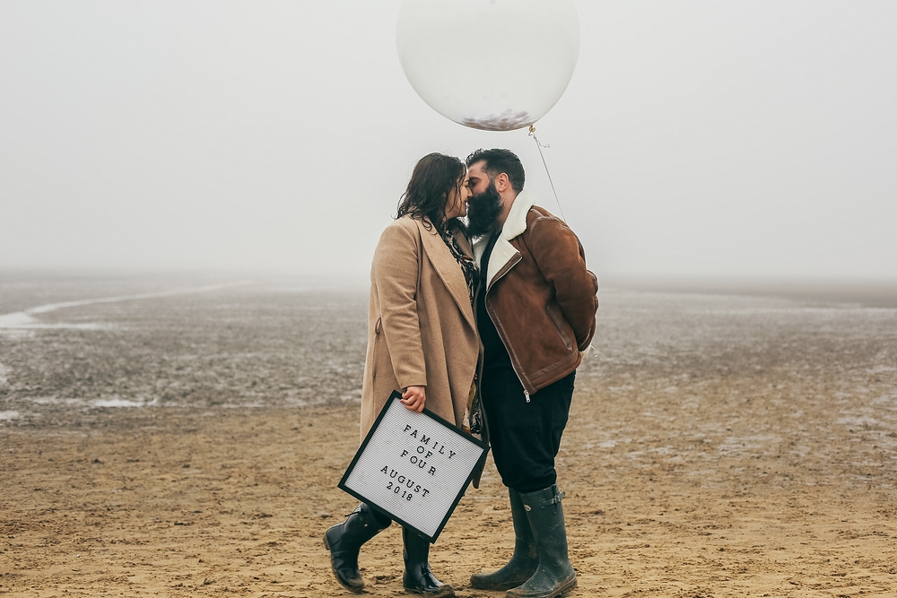 Trying To Conceive with Fertility Awareness Method - www.dilanandme.com - Pregnancy announcement ideas, announcing baby number two, due August 2018 - Holkham, Norfolk