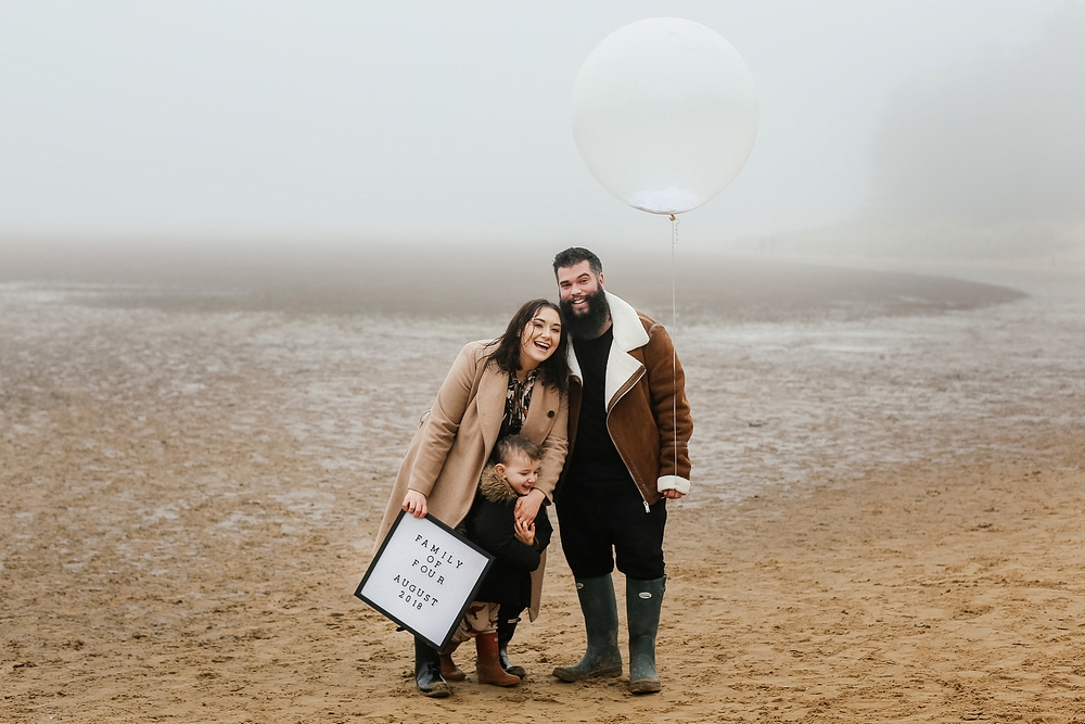 Trying To Conceive with Fertility Awareness Method - www.dilanandme.com - Pregnancy announcement ideas, announcing baby number two, due August 2018 - Holkham, Norfolk